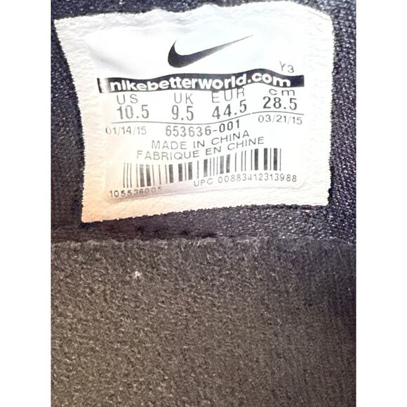 Nike Mens Zoom Run The One Anthracite Size 10.5 - Picture 6 of 6